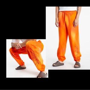 DAILY PAPER LEX sweatpants baggy Men’s sz XL 
Washed Orange NEW!